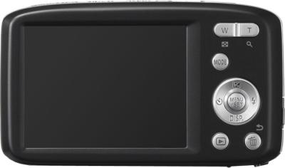 Компактный фотоаппарат Panasonic LUMIX DMC-S2EE-K - вид сзади