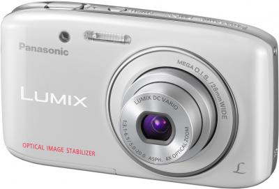Компактный фотоаппарат Panasonic LUMIX DMC-S2EE-W - общий вид