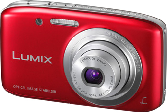 Компактный фотоаппарат Panasonic Lumix DMC-S5EE-R (Red) - общий вид