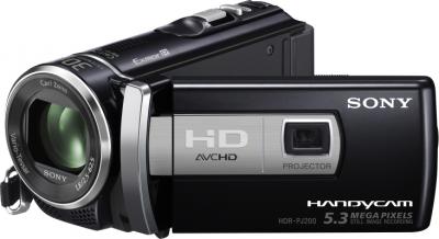 Видеокамера Sony HDR-PJ200E - общий вид