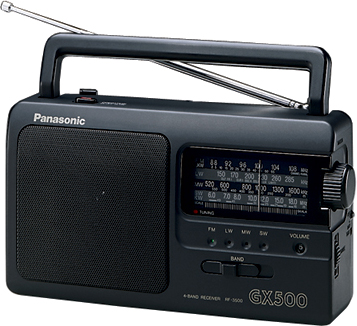 Радиоприемник Panasonic RF-3500E9-K - общий вид