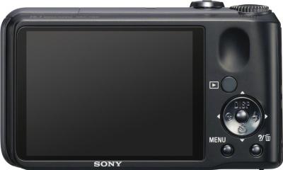 Компактный фотоаппарат Sony Cyber-shot DSC-H90 Black - вид сзади