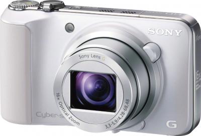 Компактный фотоаппарат Sony Cyber-shot DSC-HX10V White - общий вид