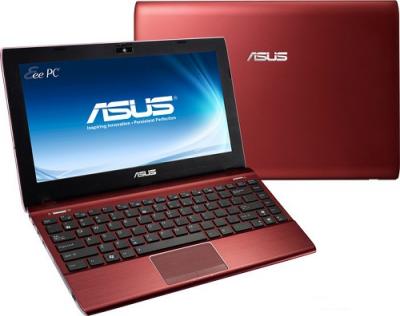 Ноутбук Asus Eee PC 1225B-RED059M - Вид с двух сторон