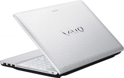 Ноутбук Sony VAIO VPC-EL3S1R/W - Вид сзади