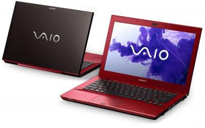 Ноутбук Sony VAIO VPCSB4M1R/R - Вид с двух сторон