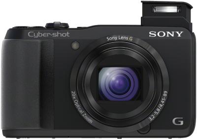 Компактный фотоаппарат Sony Cyber-shot DSC-HX20V (Black) - общий вид