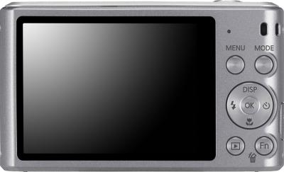 Компактный фотоаппарат Samsung ST66 (EC-ST66ZZBPSRU) Silver - вид сзади
