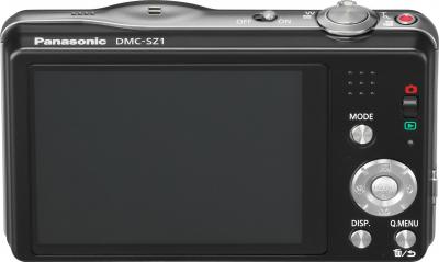Компактный фотоаппарат Panasonic Lumix DMC-SZ1EE-K - вид сзади