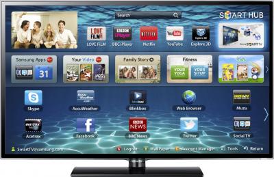 Телевизор Samsung UE40ES5500W - вид спереди