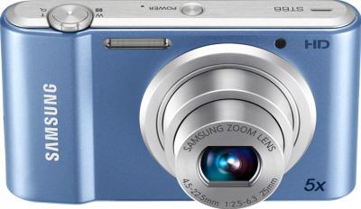 Компактный фотоаппарат Samsung ST66 (EC-ST66ZZBPURU) Blue - общий вид
