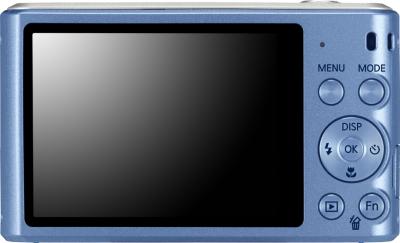 Компактный фотоаппарат Samsung ST66 (EC-ST66ZZBPURU) Blue - вид сзади