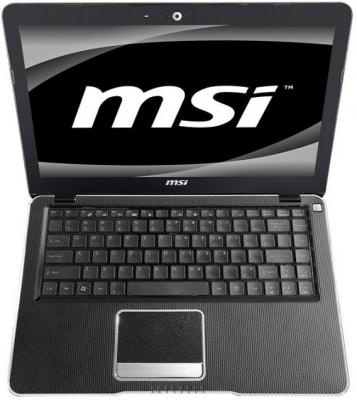 Ноутбук MSI X370-436XBY - вид сверху