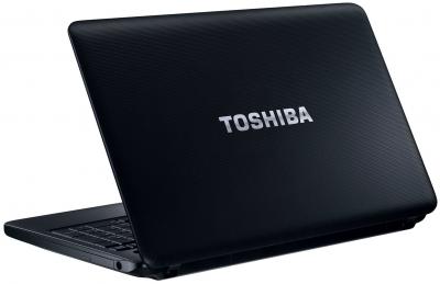 Ноутбук Toshiba Satellite C850-B7K - сзади