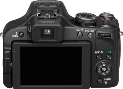 Компактный фотоаппарат Panasonic Lumix DMC-FZ150EE-K - вид сзади