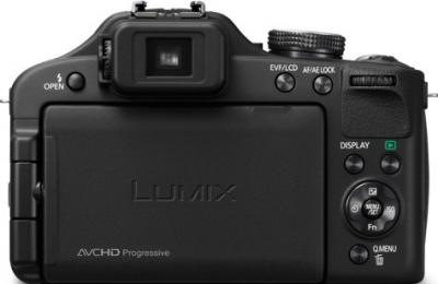 Компактный фотоаппарат Panasonic Lumix DMC-FZ150EE-K - вид сзади