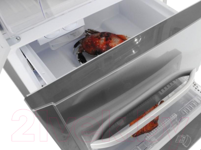 Холодильник с морозильником Hotpoint-Ariston E4DG AAA X O3