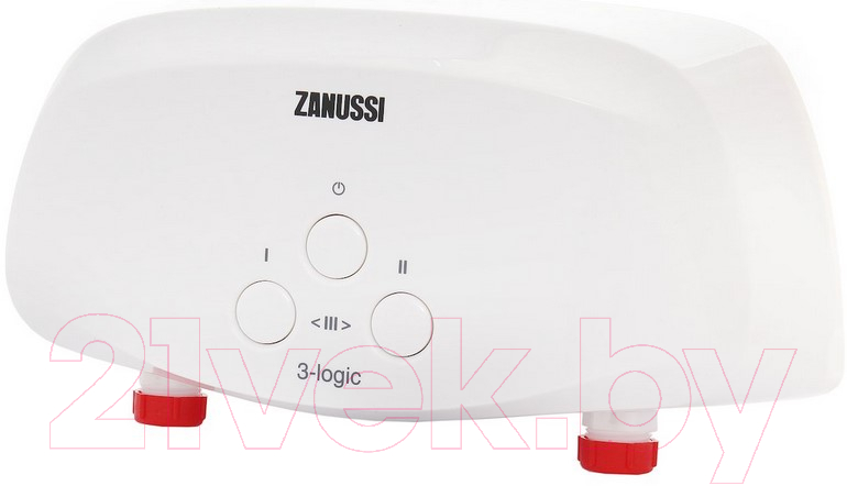 Электрический проточный водонагреватель Zanussi 3-logic 3.5 TS (душ+кран)