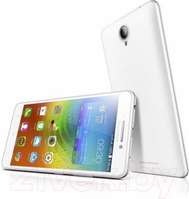 Смартфон Lenovo A5000 (белый)