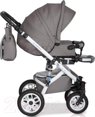 Детская универсальная коляска Expander Essence 2 в 1 (серебристый) - общий вид