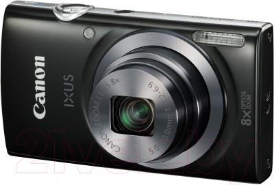 Компактный фотоаппарат Canon IXUS 160 (черный)