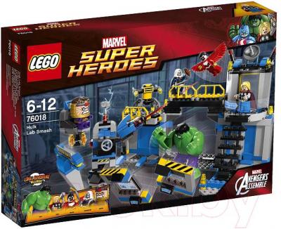 Конструктор Lego Super Heroes Разгром лаборатории Халка (76018) - упаковка