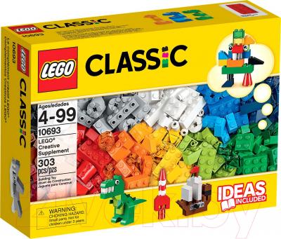 Конструктор Lego Classic Дополнение к набору для творчества – яркие цвета (10693) - упаковка