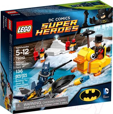 Конструктор Lego Super Heroes Бэтмен: Пингвинья Битва (76010) - упаковка