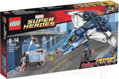 Конструктор Lego Super Heroes Погоня на Квинджете Мстителей (76032) - упаковка