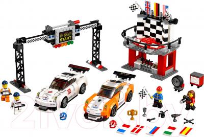 Конструктор Lego Speed Champions Финишная линия гонки Porsche 911 GT (75912)