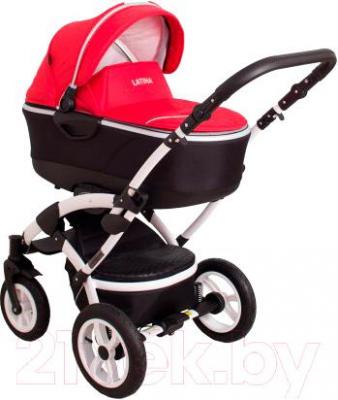 Детская универсальная коляска Coto baby Latina 3 в 1 (красный)