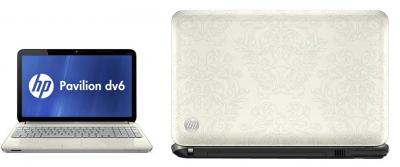 Ноутбук HP Pavilion dv6-6c04sr - спереди и сзади