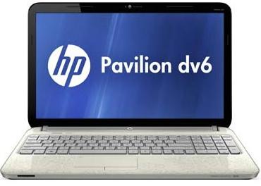 Ноутбук HP Pavilion dv6-6c04sr - спереди