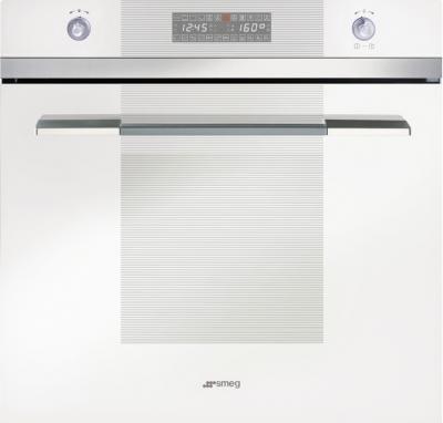 Электрический духовой шкаф Smeg SC112B-8 - вид спереди