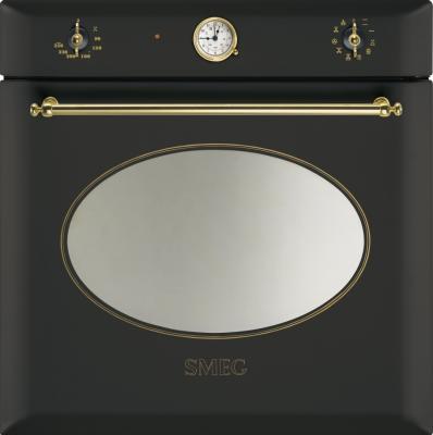 Электрический духовой шкаф Smeg SC855A-8 - вид спереди