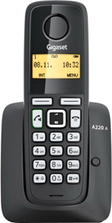 Беспроводной телефон Gigaset A220A - общий вид