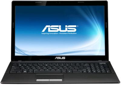 Ноутбук Asus X53BR-SX020D (90N8SI218W21226013AC) - фронтальный вид