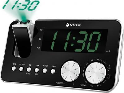 Радиочасы Vitek VT-3514  (Black) - общий вид