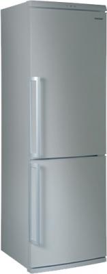 Холодильник с морозильником Sharp SJ-D340V SL - Вид спереди