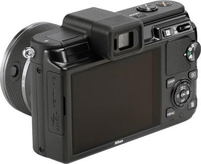Беззеркальный фотоаппарат Nikon 1 J1 Kit 10-30mm Black - общий вид