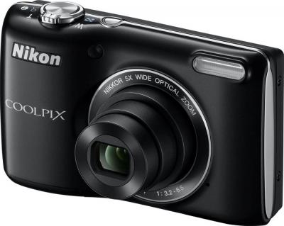 Компактный фотоаппарат Nikon Coolpix L26 Black - общий вид