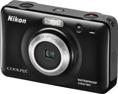 Компактный фотоаппарат Nikon Coolpix S30 (Black) - общий вид