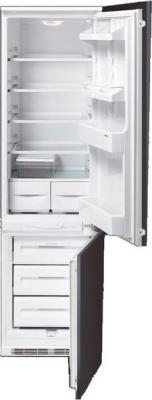 Встраиваемый холодильник Smeg CR330AP - Вид спереди