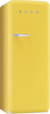 Холодильник с морозильником Smeg FAB28RG1 - Вид спереди