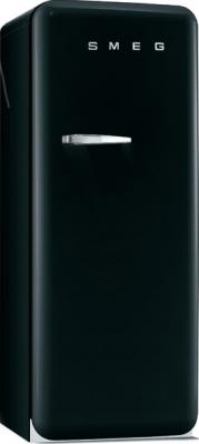 Холодильник с морозильником Smeg FAB28RNE1 - Вид спереди