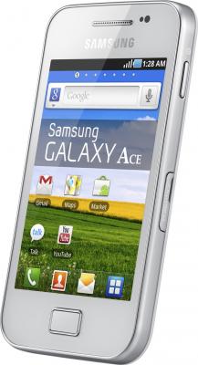 Смартфон Samsung S5830I Galaxy Ace White - общий вид