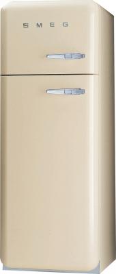 Холодильник с морозильником Smeg FAB30PS7 - Вид спереди