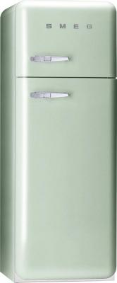 Холодильник с морозильником Smeg FAB30V7 - Вид спереди