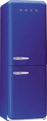 Холодильник с морозильником Smeg FAB32BL7 - Вид спереди