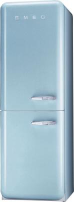 Холодильник с морозильником Smeg FAB32AZS7 - Вид спереди